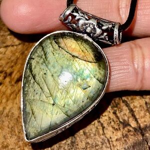 Labradorite Pendant 1 7/8”